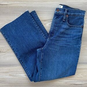 Madewell - Slim Wide Leg Crop Jeans